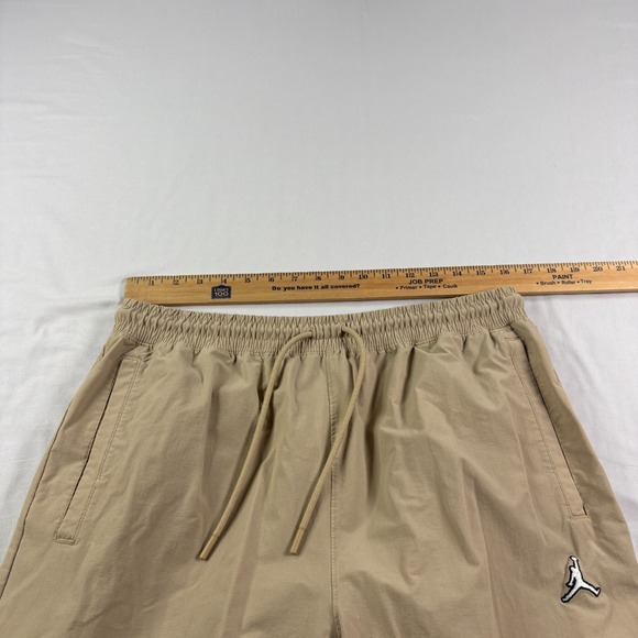 Air Jordan Track Pants Mens XL Beige Essential Woven Trouser Stretch Performance - Picture 7 of 12